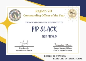 Region 20 Commanding Officer of the Year