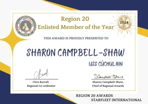 Region 20 Enlisted Member of the Year