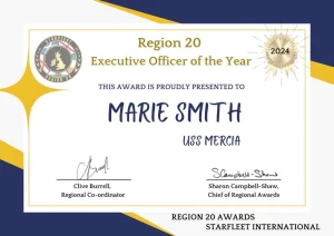 Region 20 Executive Officer of the Year
