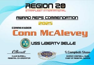 Region 20 Award Reps Commendation
